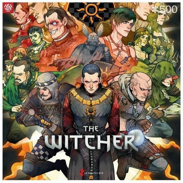 Good Loot - Gaming-puslespil: The Witcher Nilfgaard, 500 brikker
