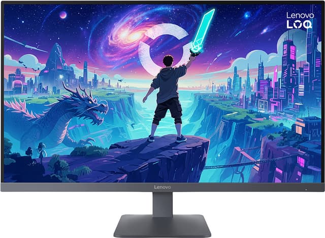 Lenovo LOQ 32Q‑10 31,5" QHD spelskärm (svart)