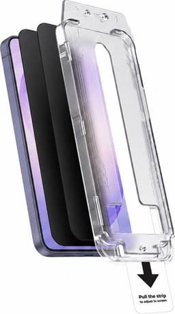 2-pack Privacy 6D glas skärmskydd FP Easy Fit till Samsung Galaxy S25