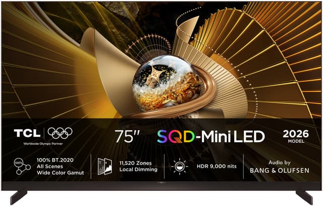 TCL 75" X11L 4K SQD-Mini LED TV (2026)