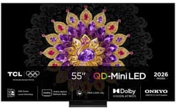 TCL 55" MQLED80L 4K QLED TV (2026)