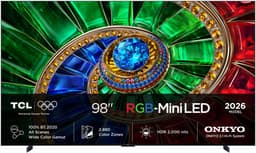TCL 98" RM7L 4K RGB-Mini LED TV (2026)
