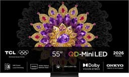 TCL 55" MQLED80L 4K QD-Mini LED TV (2026)