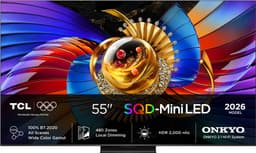 TCL 55" MSQLED80L 4K SQD-Mini LED TV (2026)