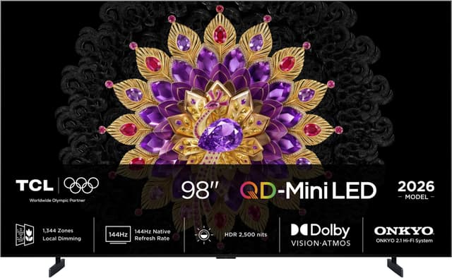 TCL 98" MQLED80L 4K QD-Mini LED TV (2026)