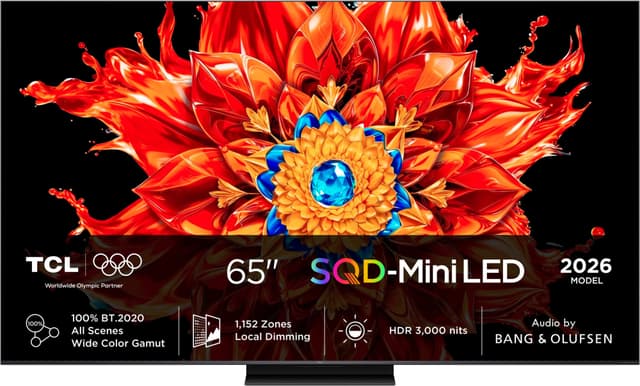 TCL 65" MSQLED85L 4K SQD-Mini LED TV (2026)
