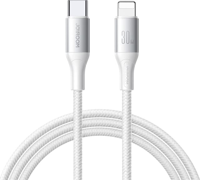 Joyroom USB-C til Lightning Kabel 30W 1m Flash S-A28 - Hvid
