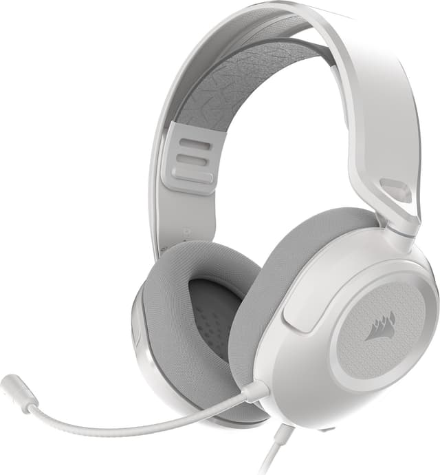 Corsair HS35 V3 gaming headset (hvid)