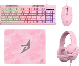 NEXT XD-50 4 i 1 gaming bundle (lyserød)