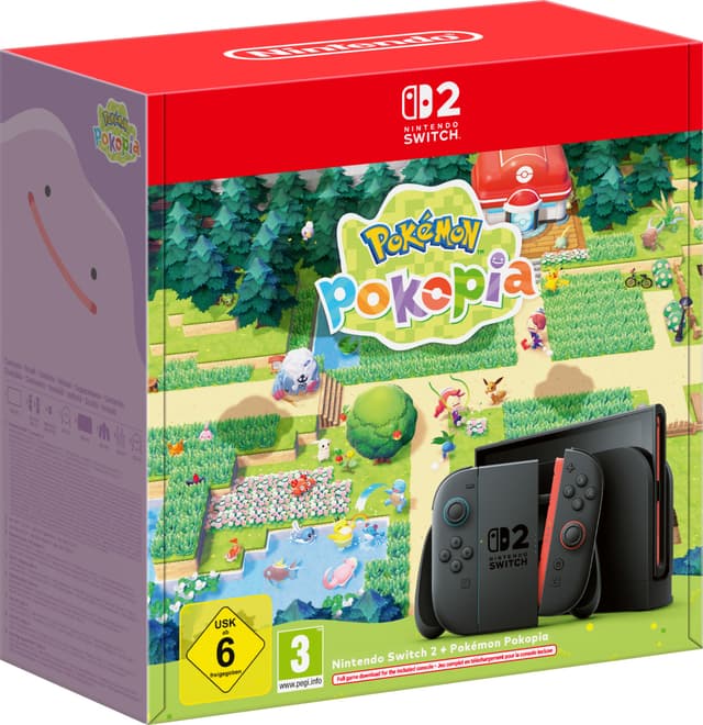 Nintendo Switch 2 spillekonsol (Pokémon Pokopia bundle)