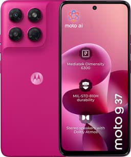 Motorola G37 älypuhelin 4/128 (Fuchsia Red)