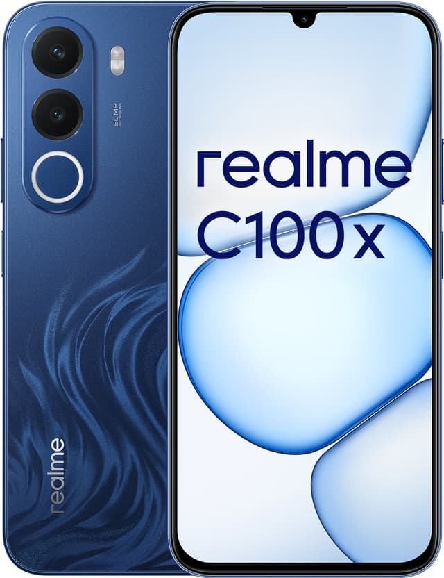realme C100x smartphone 4/256GB (Deepblue Tides)