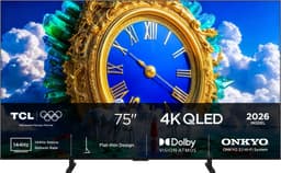 TCL 75" A400 4K QLED TV (2026)