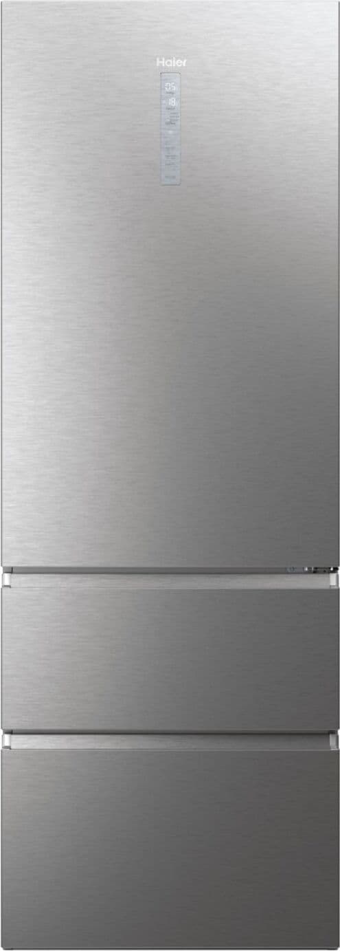 Haier kølefryseskab HTW7720DNMP (rustfrit)