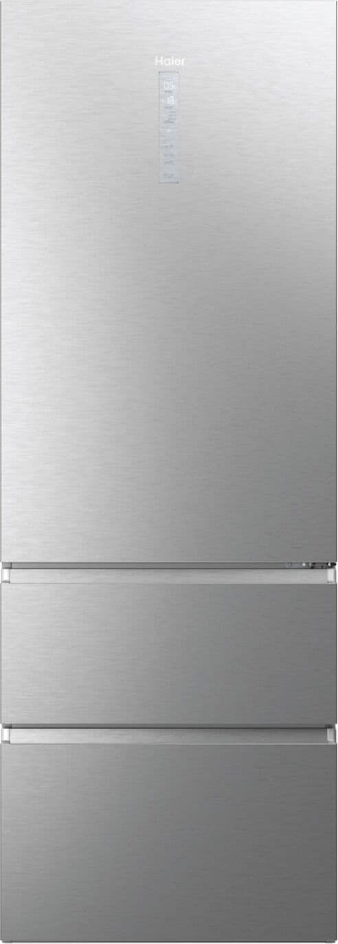 Haier kølefryseskab HTW7720BNMM (rustfrit)