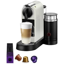 NESPRESSOCitiZ&milk kaffemaskine fra DeLonghi, Hvid