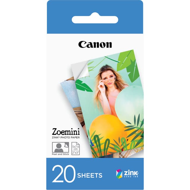 Canon ZINK 2x3" fotopapir (2x 10-pak)