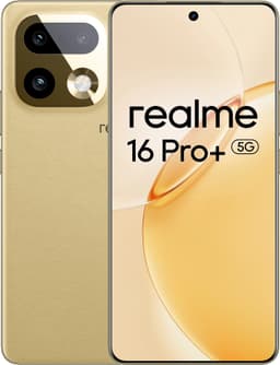 realme 16 Pro+ 5G älypuhelin 8/256GB (Master Gold)