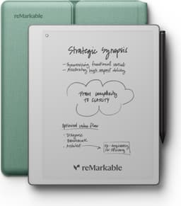 reMarkable Paper Pure, Marker Plus og Sleeve Folio (disgrønn)