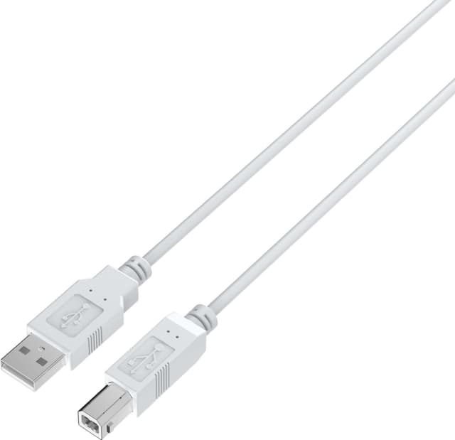 Logik USB-A till USB-B-kabel (50 cm)