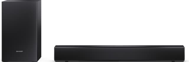 SHARP HT-SBW121 Kompakt 2.1 Soundbar med trådlös Subwoofer