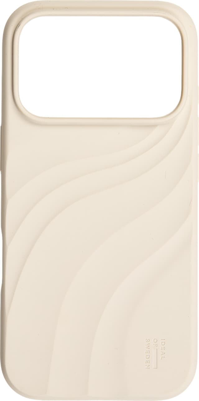 iDeal of Sweden MagSafe Soft Swirl fodral för iPhone 16 (Vit)