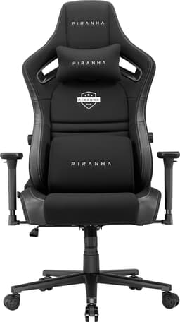 Piranha Pro XL gamingstol (svart)