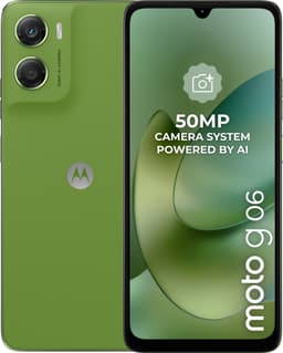 Motorola G06 LTE smarttelefon 64GB (tendril)