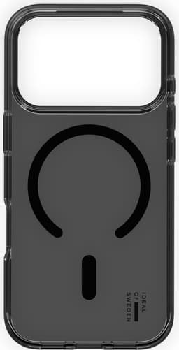iDeal of Sweden MagSafe gjennomsiktig deksel til iPhone 17 Pro/ 18 Pro (sort)