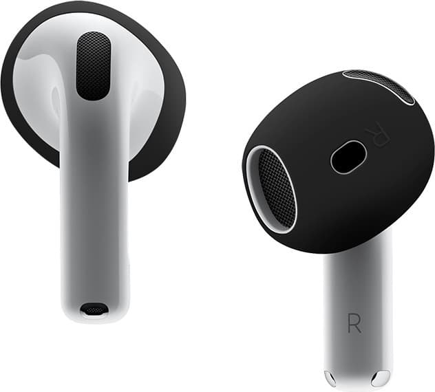 Hörlursfodral kompatibelt med AIRPODS 4 Silikon Öronproppar
