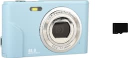 DC311 Kompakti digitaalikamera 32GB TF-kortilla LightBlue