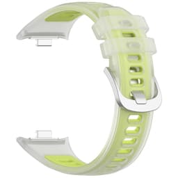 Silikonarmband Xiaomi Mi Band & Redmi Watch – Andningsbart, Justerbart Green