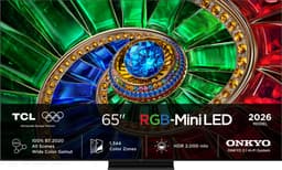 TCL 65" RM7L 4K RGB-Mini LED TV (2026)
