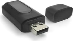 2-in-1 Bluetooth-äänilähetin/vastaanotin Bluetooth-sovitin 5.0 Musta