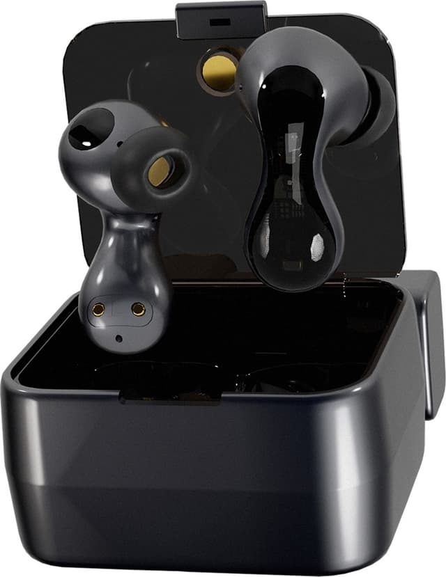 Pulsar Bluetooth headset dynamiska driver in-ear-hörlurar 4 mikrofoner - MörkGrå