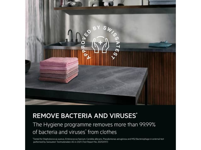 FJERN 99,99% AV BAKTERIER OG VIRUS* MED HYGIENEPROGRAMMET