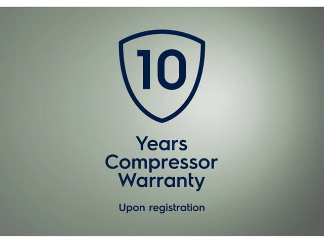 Kompressor med 10 års garanti