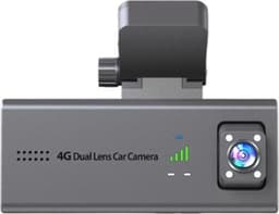 Dash Cam 4G WiFi -autokamera, kaksoislinssit, yönäkö, pysäköinninvalvonta