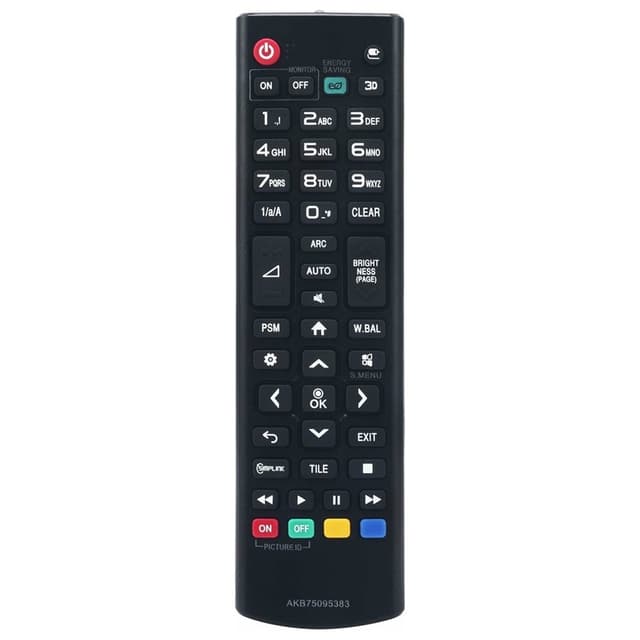 TV fjärrkontroll Ersättning för AKB75095383 För LG TV