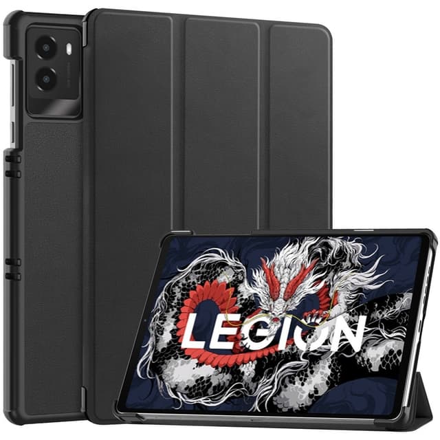 För Lenovo Legion Y700 (2025) / Legion Tab Gen 3 Fodral Stativ Stötskydd - Svart