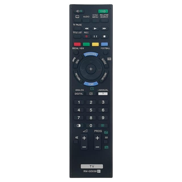 Fjärrkontroll Ersättning för RM-GD030 För Sony TV
