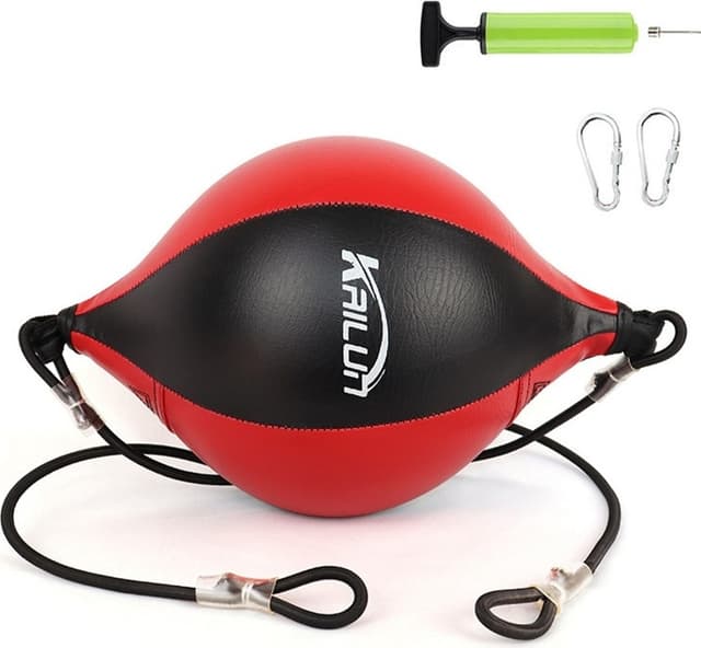 Boxningsboll PU Speed Bag Boxsäck Spinning Speed Ball Fitness Träningsboll
