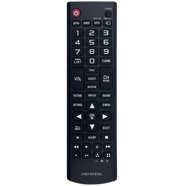 TV fjärrkontroll Ersättning för AKB73975722 För LG TV