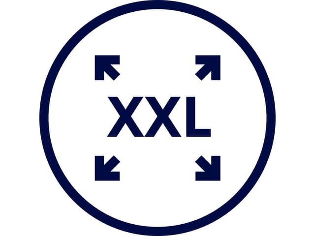 XXL-kapacitet ger dig mer från din ugn