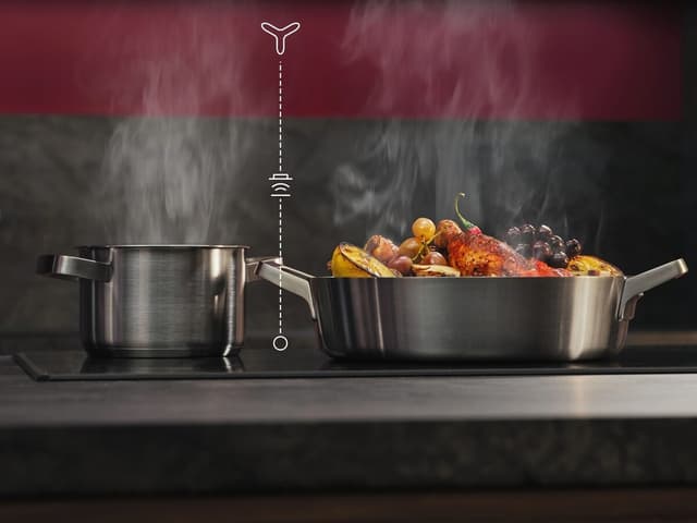 Hob2Hood®: Ventilatoren styres for deg