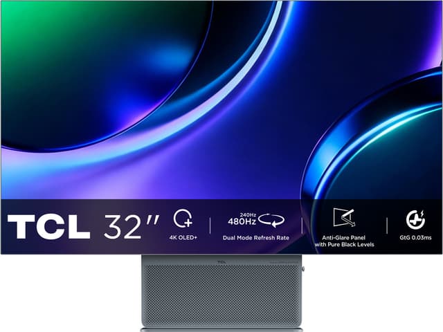 TCL 32X3A 32'' UHD/OLED/240Hz/0,03ms/90W skärm