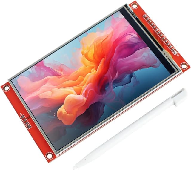 NÖRDIC 4,0"" Touch Display Shield-modul, 480x320 TFT LCD-panel, SPI-seriell ST7796S med touch-penna, kompatibel med Arduino