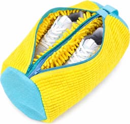DUBBEL Tvättmaskin Skoväska - Skydda Dina Skor Vid Tvätt! Yellow