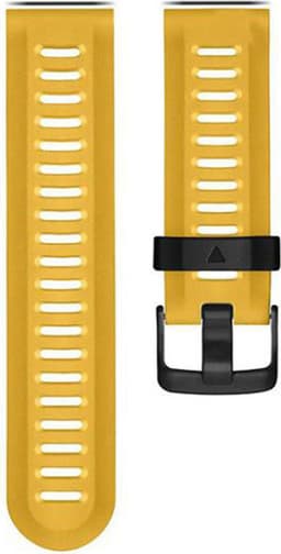 Klockarmband kompatibelt med Garmin Fenix 3 HR/6X GPS/5X Sapphire/Descent MK1 Red Röd Yellow