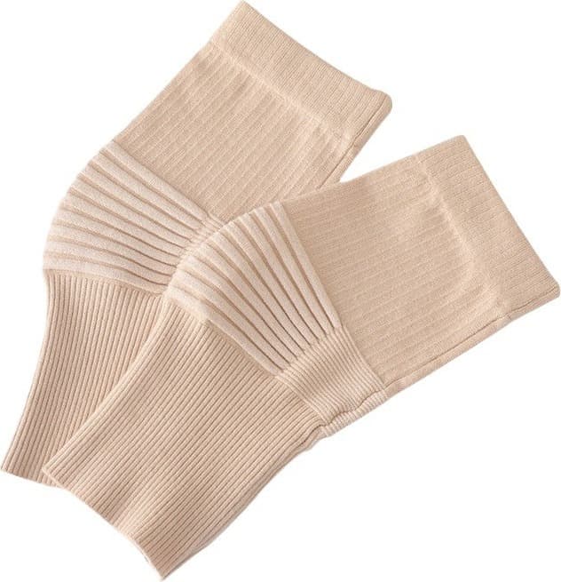 Tynde og åndbare knæbeskyttere Beige XXL